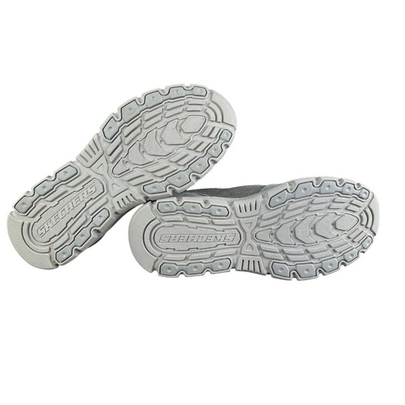 Skechers Palmero Matthis Charcoal Grey Slip On Casual Shoes Men's Sz 8.5-9.5 EE - Picture 9 of 9